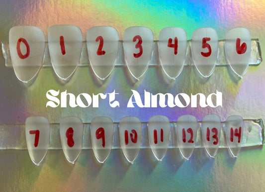 Short Almond Sizing Kit